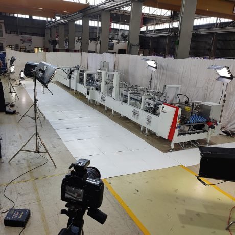 BOBST INDIA (SWISS COMPANY) – 45ft. Long Machinery Photography – Huge Lighting setup